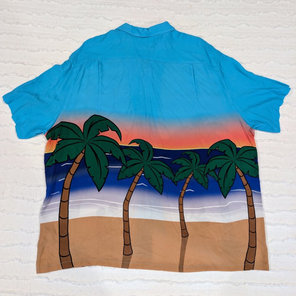Disney Parks Mickey & Minnie Mouse Summer Camp Shirt | Sunset Beach Graphic | 3X - Picture 4 of 8